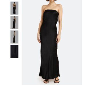 BEC + BRIDGE - Moon Dance Strapless Dress, Black Size 4